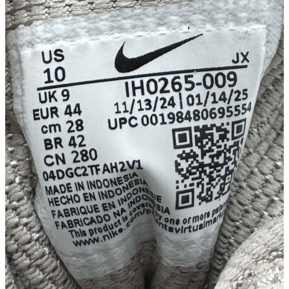 Nike Shox R4 College Grey Size 10 IH0265 009 main image 6